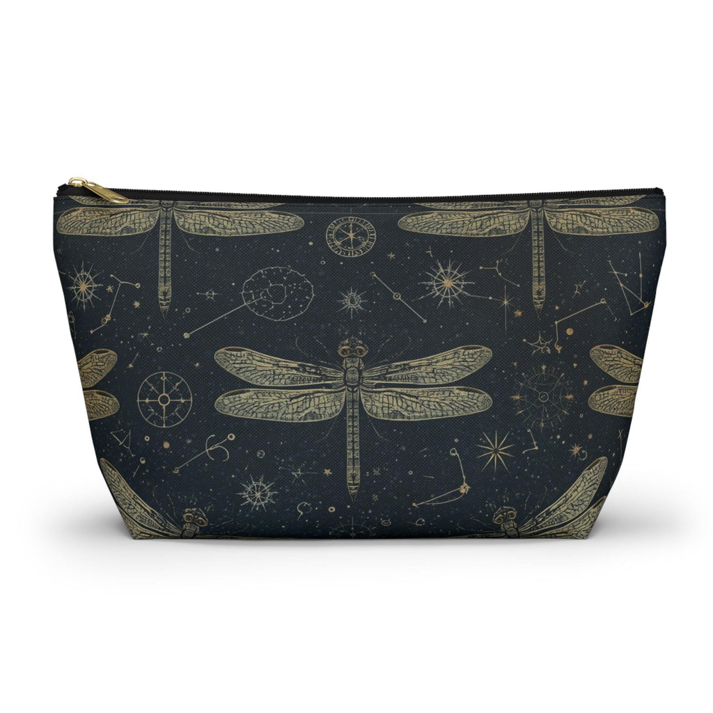 Dragonfly Constellation Accessory Pouch | Vintage Celestial Design