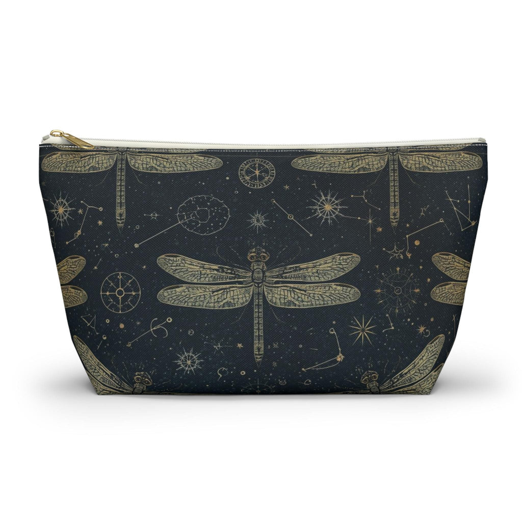 Dragonfly Constellation Accessory Pouch | Vintage Celestial Design