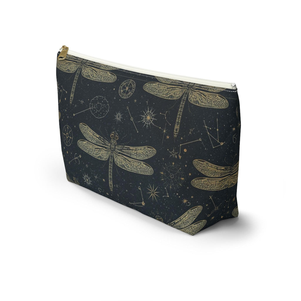 Dragonfly Constellation Accessory Pouch | Vintage Celestial Design