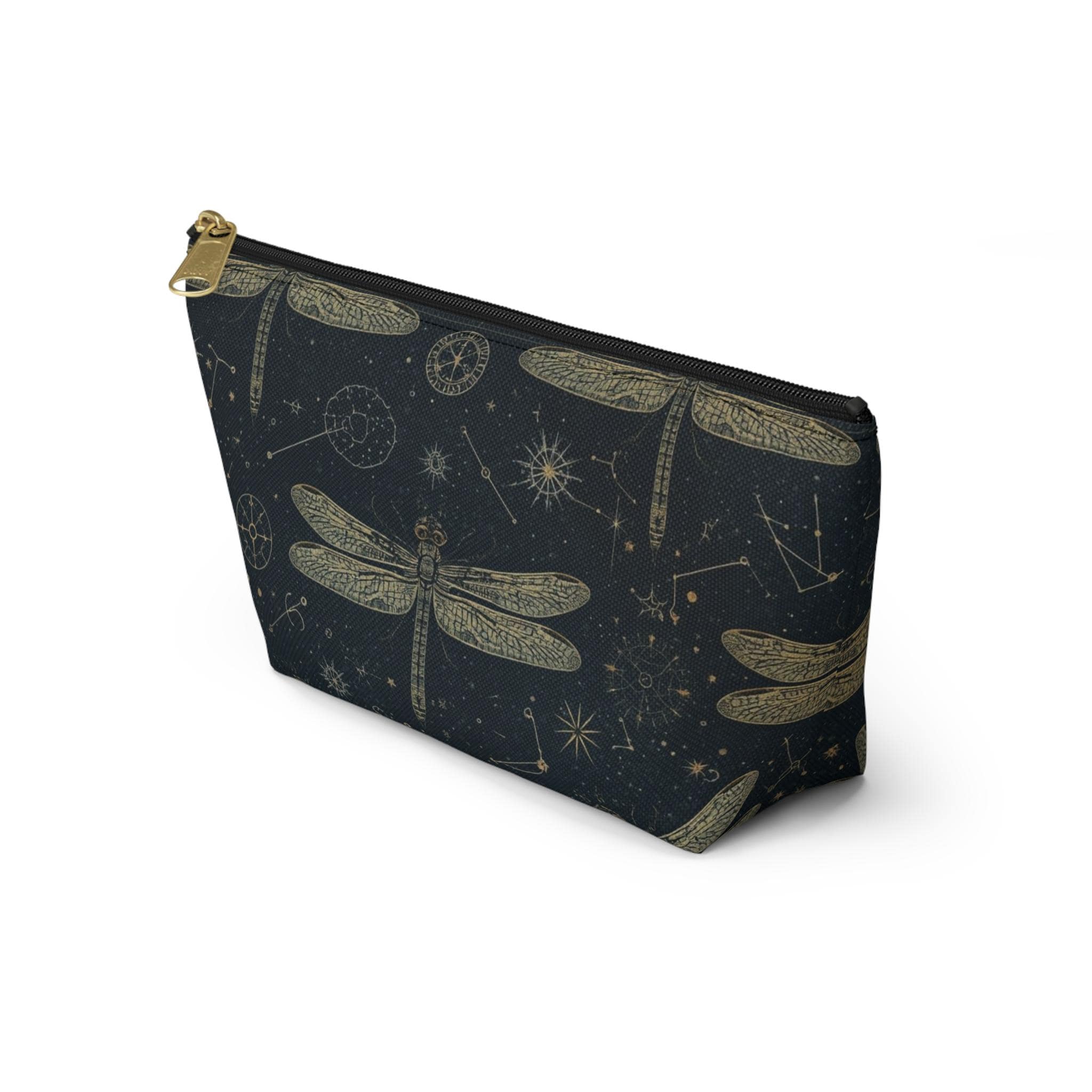 Dragonfly Constellation Accessory Pouch | Vintage Celestial Design