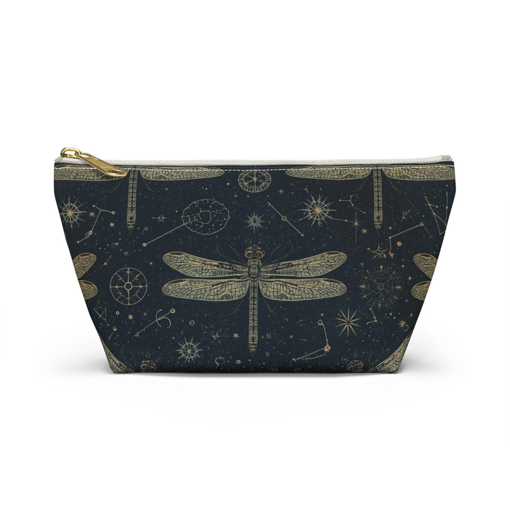 Dragonfly Constellation Accessory Pouch | Vintage Celestial Design
