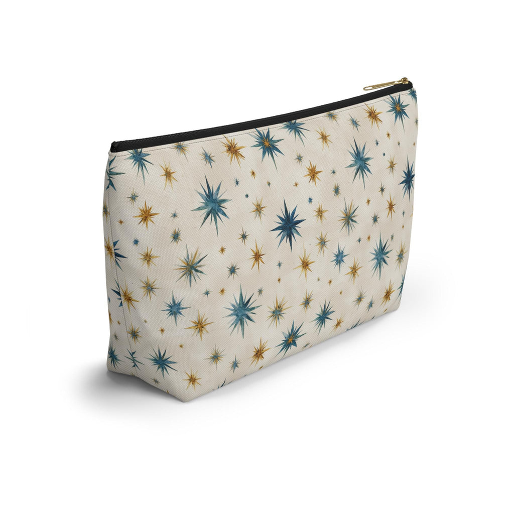 Retro Mid-Century Starburst Accessory Pouch