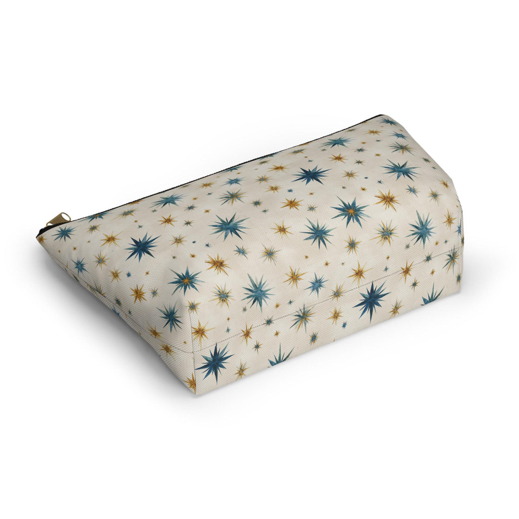 Retro Mid-Century Starburst Accessory Pouch