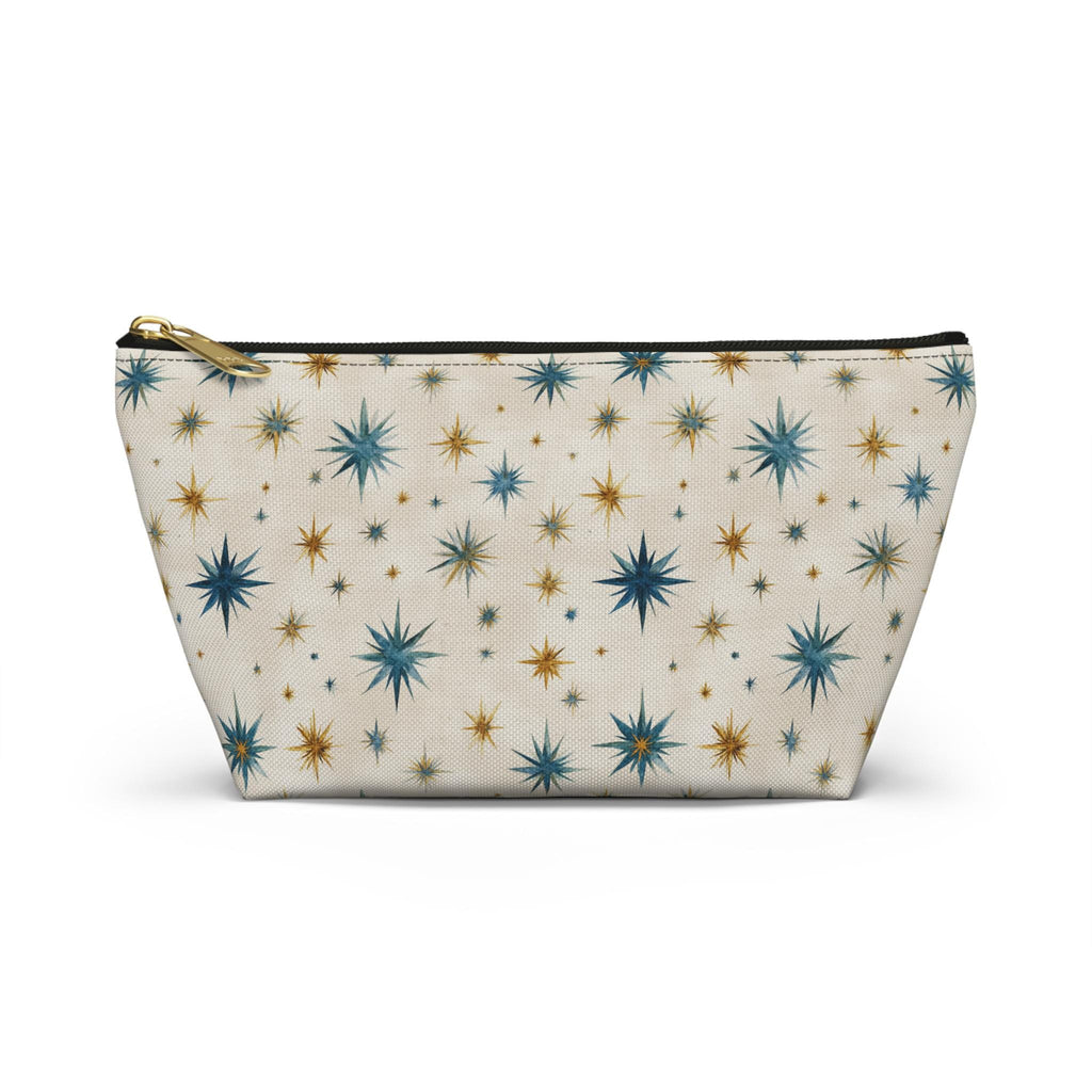 Retro Mid-Century Starburst Accessory Pouch