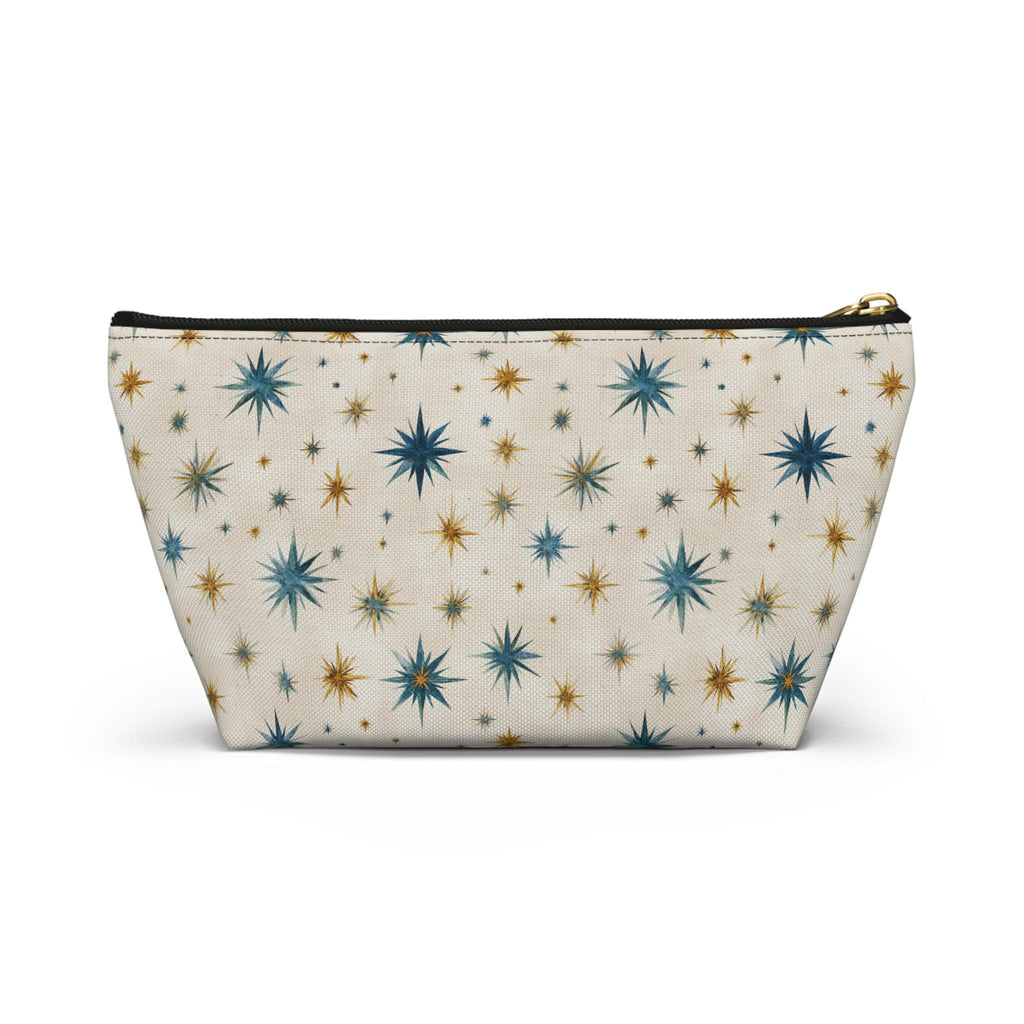 Retro Mid-Century Starburst Accessory Pouch
