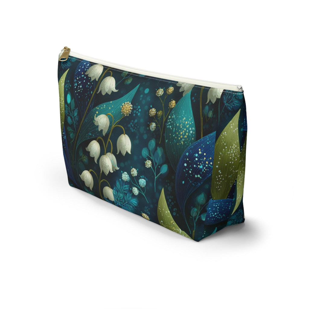 Lily of the Valley Bridesmaid Makeup Bag | Accessory Pouch