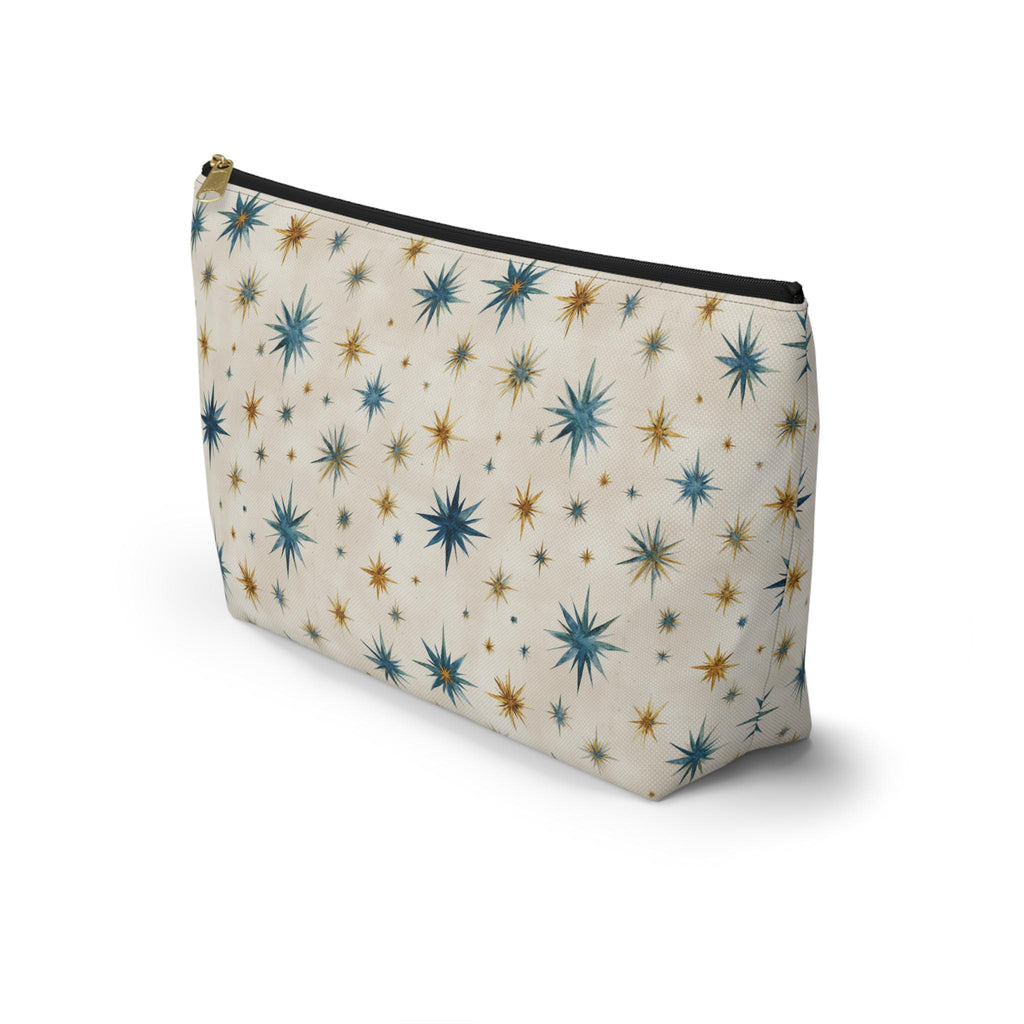 Retro Mid-Century Starburst Accessory Pouch