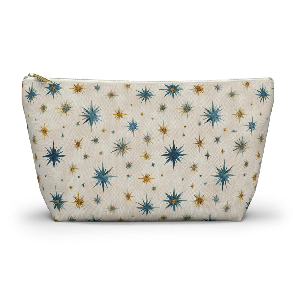 Retro Mid-Century Starburst Accessory Pouch