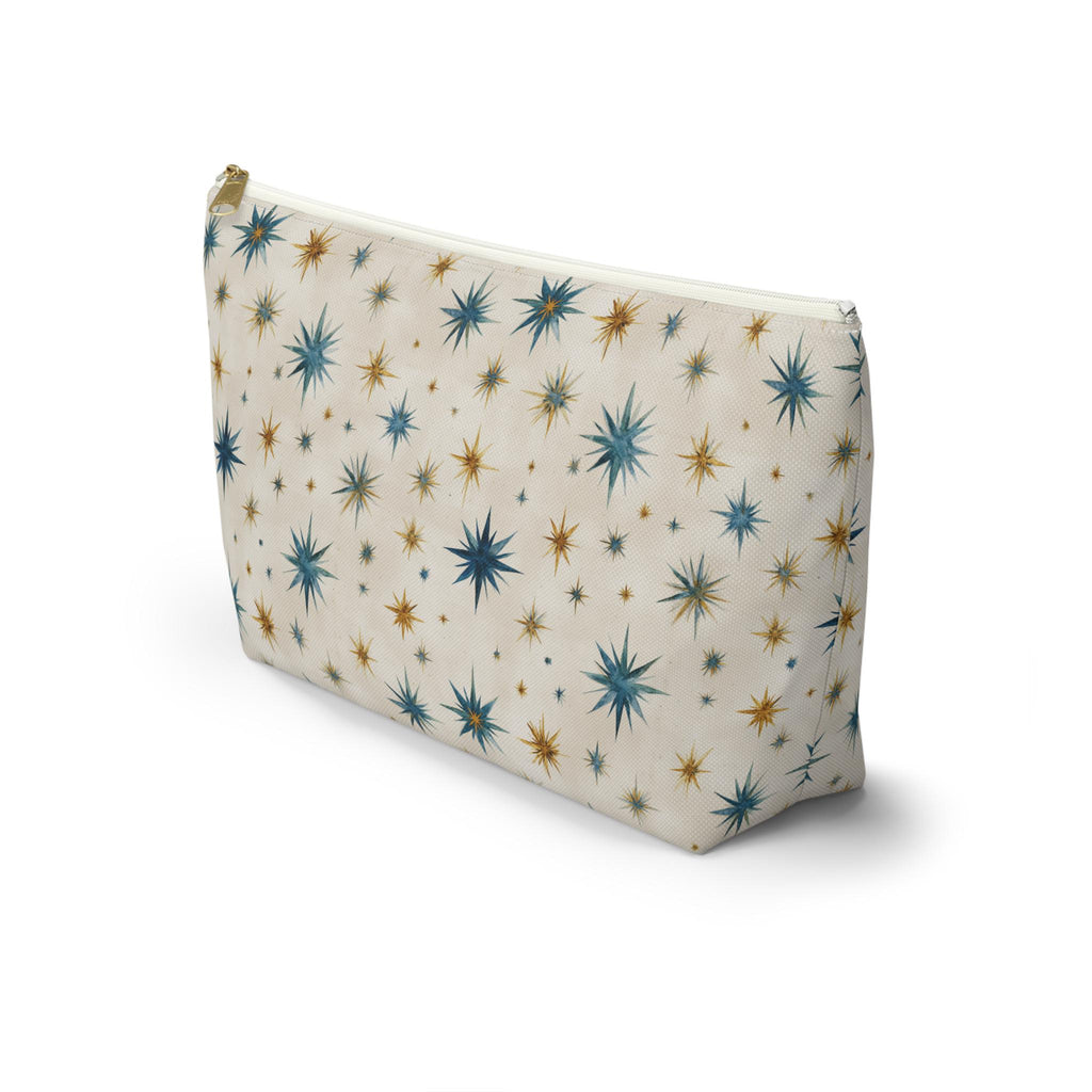 Retro Mid-Century Starburst Accessory Pouch