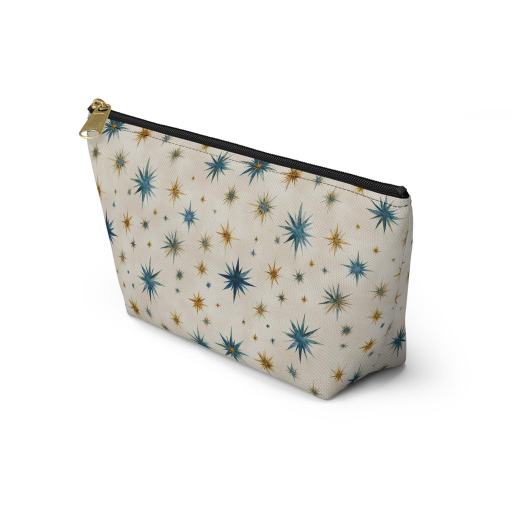 Retro Mid-Century Starburst Accessory Pouch