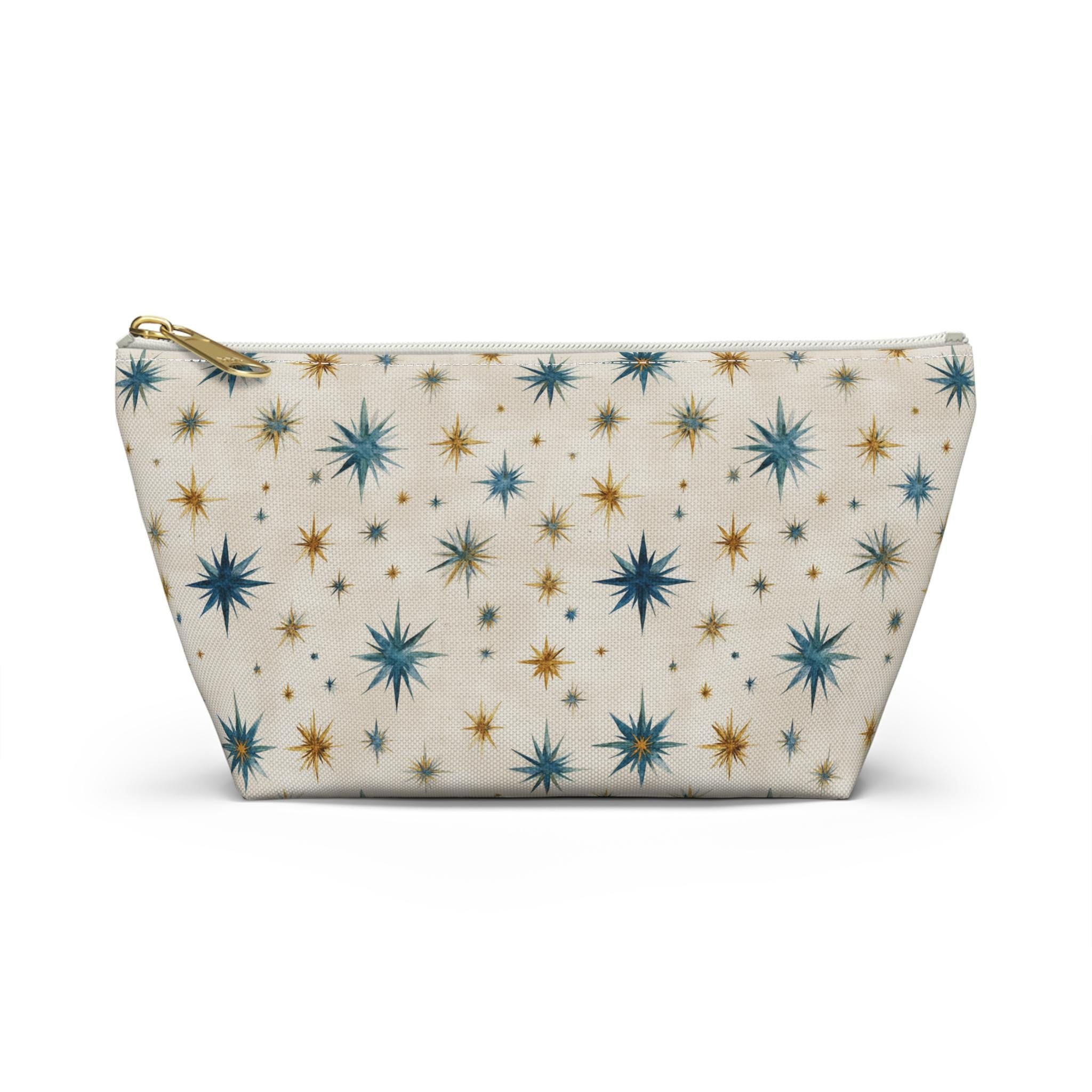 Retro Mid-Century Starburst Accessory Pouch