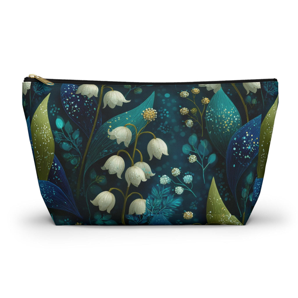 Lily of the Valley Bridesmaid Makeup Bag | Accessory Pouch
