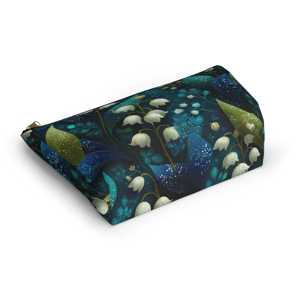 Lily of the Valley Bridesmaid Makeup Bag | Accessory Pouch