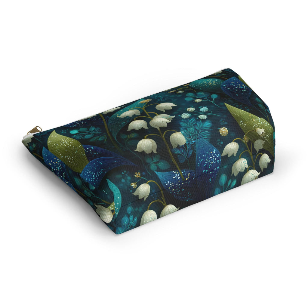 Lily of the Valley Bridesmaid Makeup Bag | Accessory Pouch