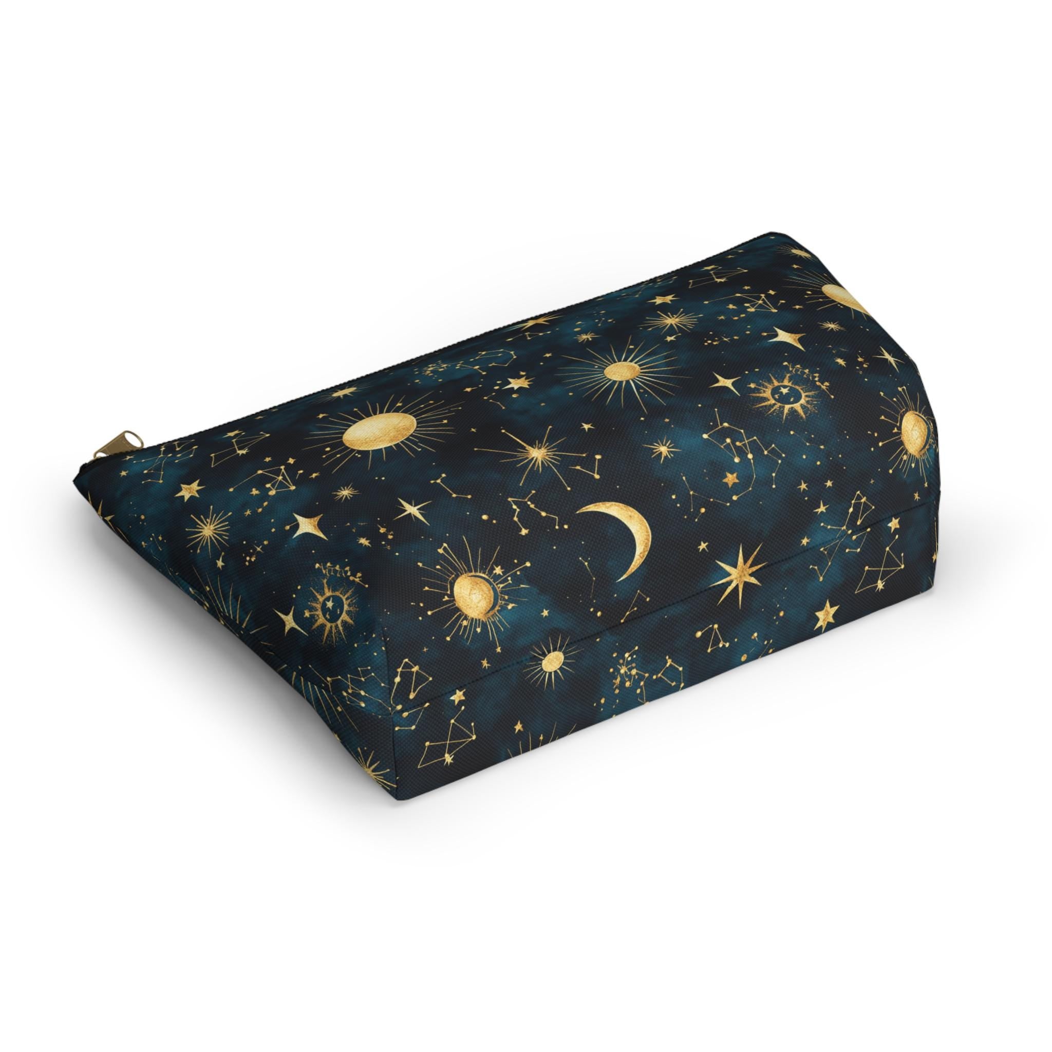 Constellation Star Map Accessory Pouch | Celestial Cosmetic Pouch