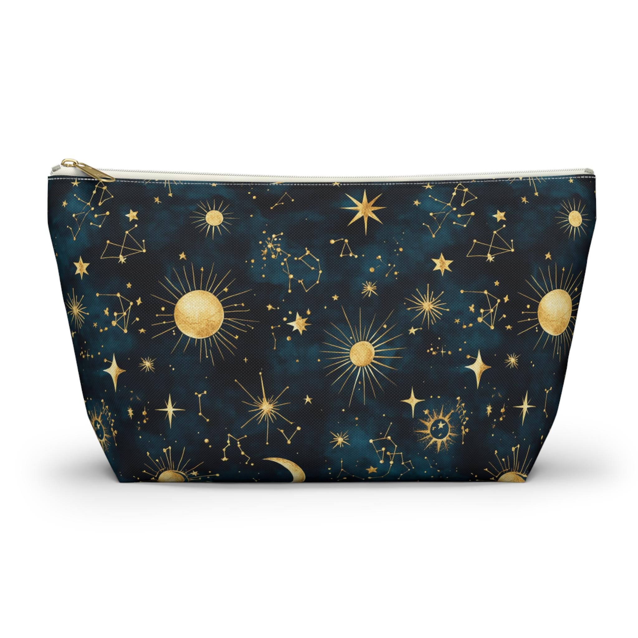 Constellation Star Map Accessory Pouch | Celestial Cosmetic Pouch
