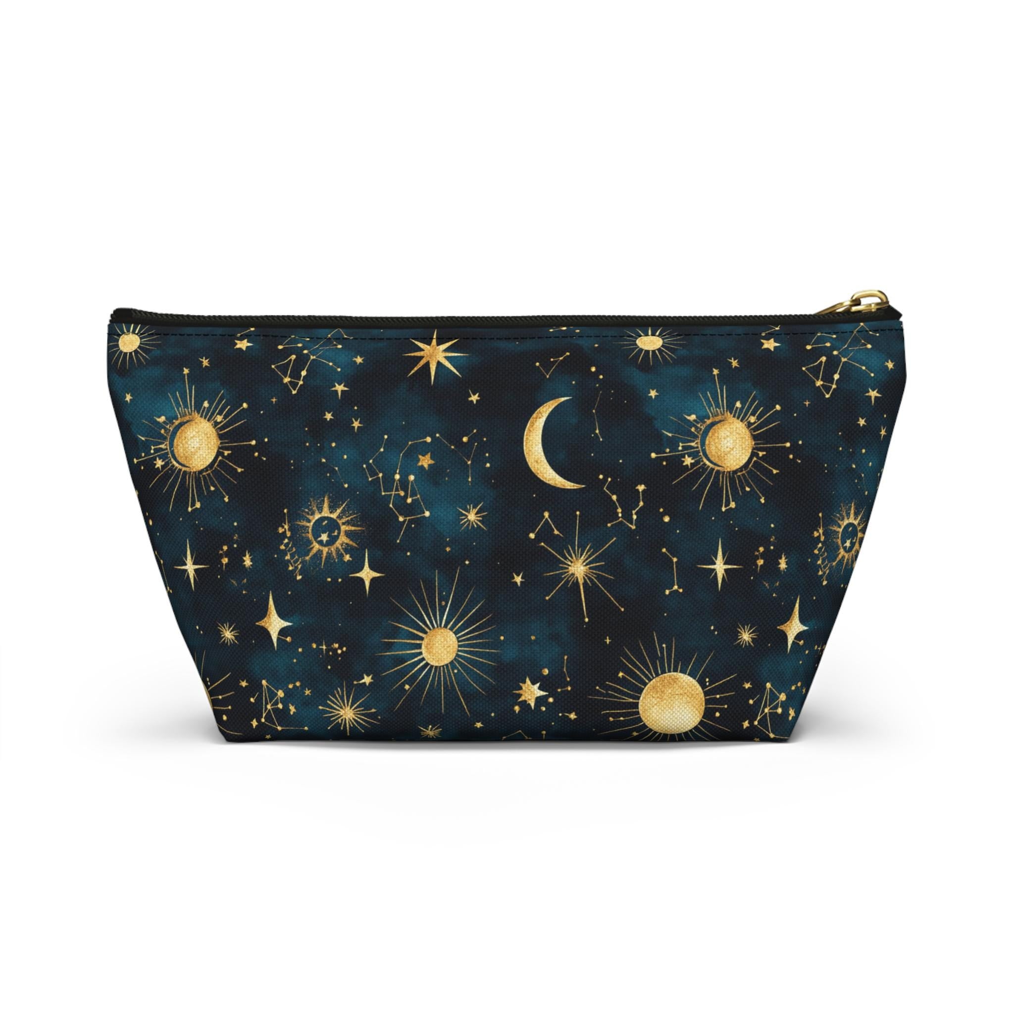 Constellation Star Map Accessory Pouch | Celestial Cosmetic Pouch