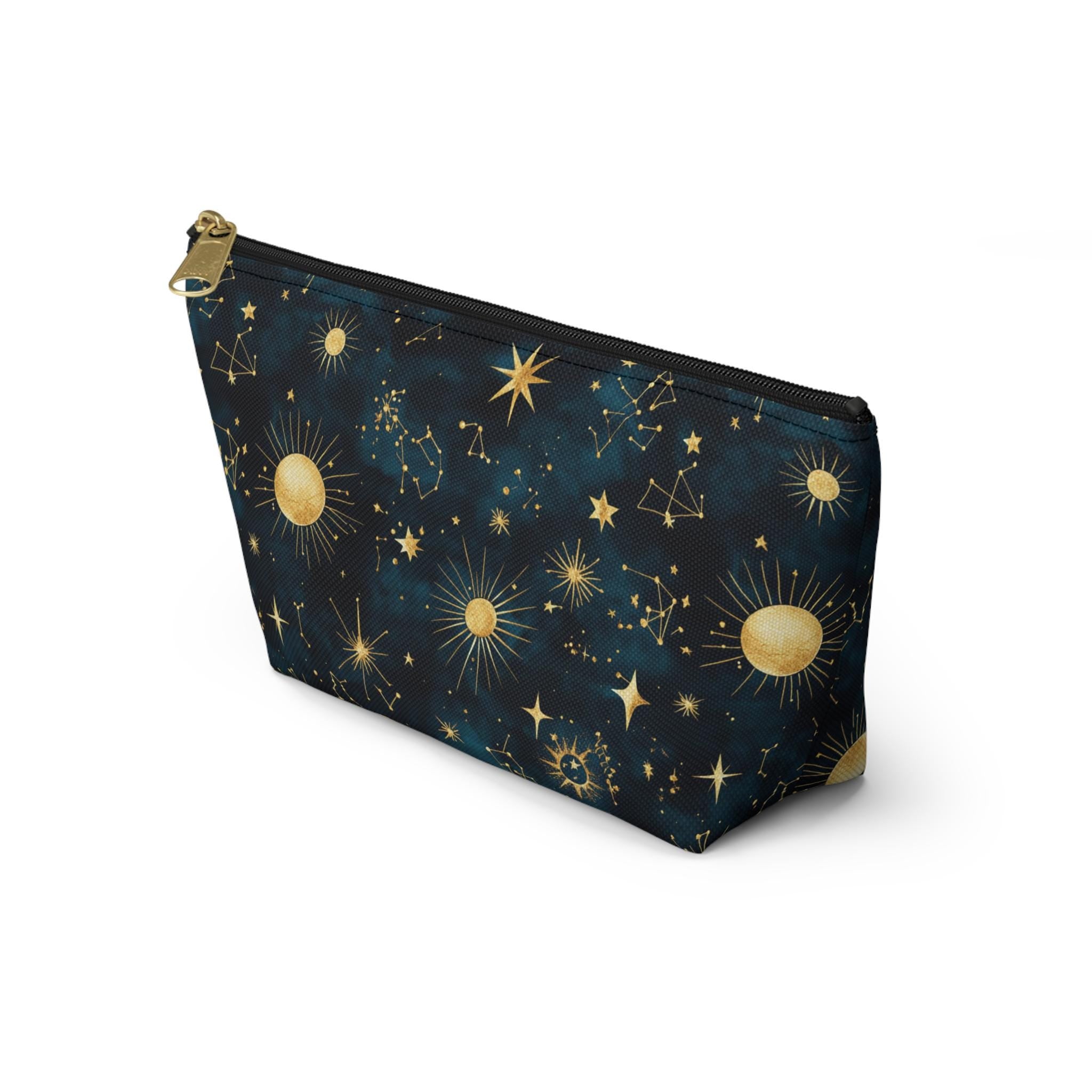 Constellation Star Map Accessory Pouch | Celestial Cosmetic Pouch