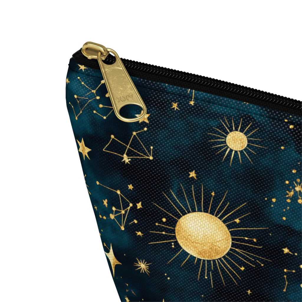 Constellation Star Map Accessory Pouch | Celestial Cosmetic Pouch