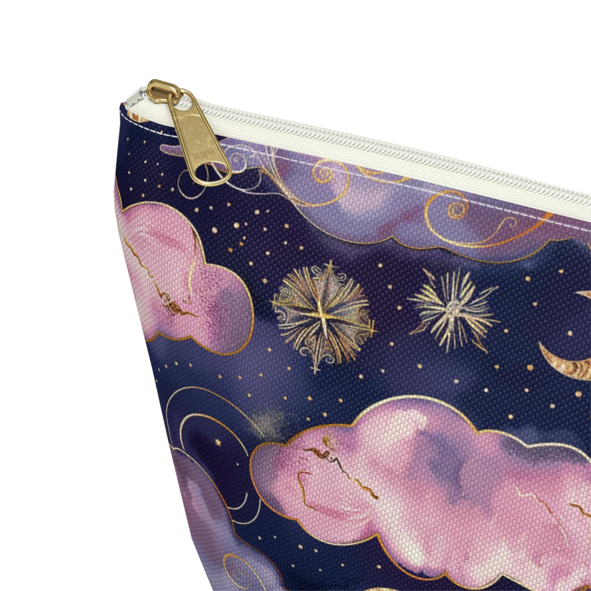 Celestial Pink Clouds Accessory Pouch