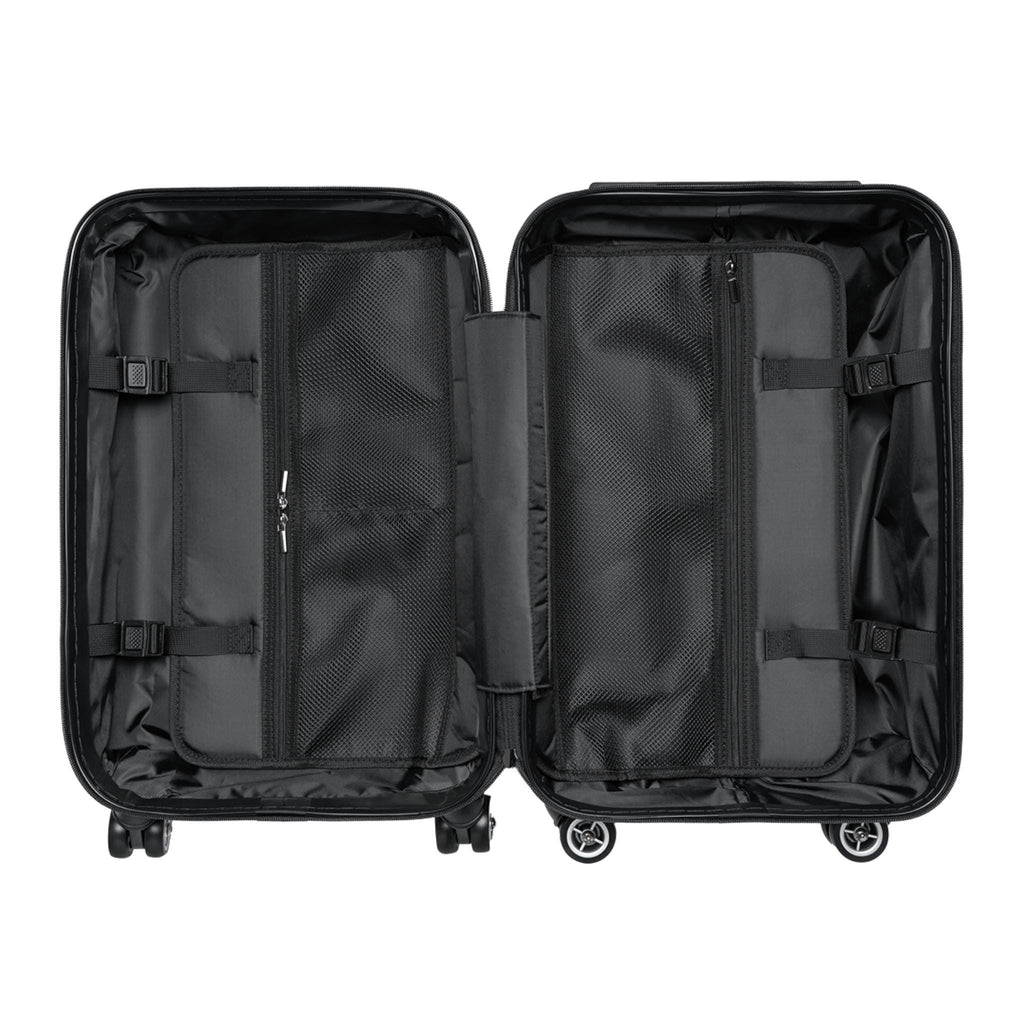 Celestial Dreamscape Suitcase | Pink Purple Cloud Moon Travel Bag