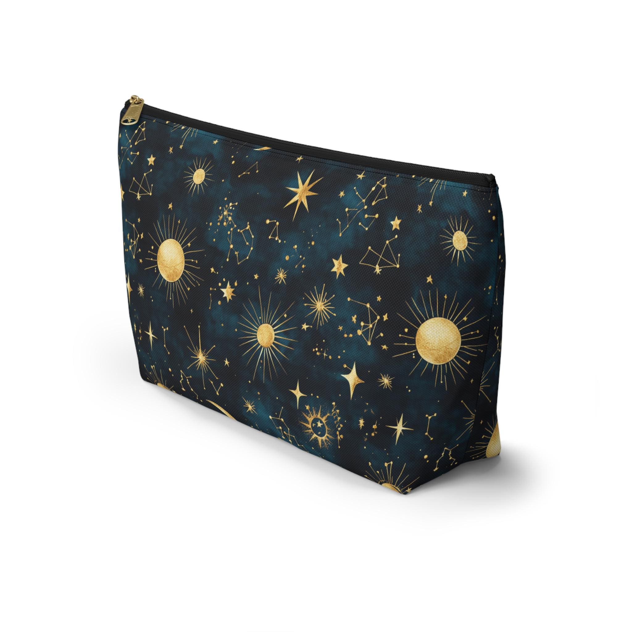 Constellation Star Map Accessory Pouch | Celestial Cosmetic Pouch