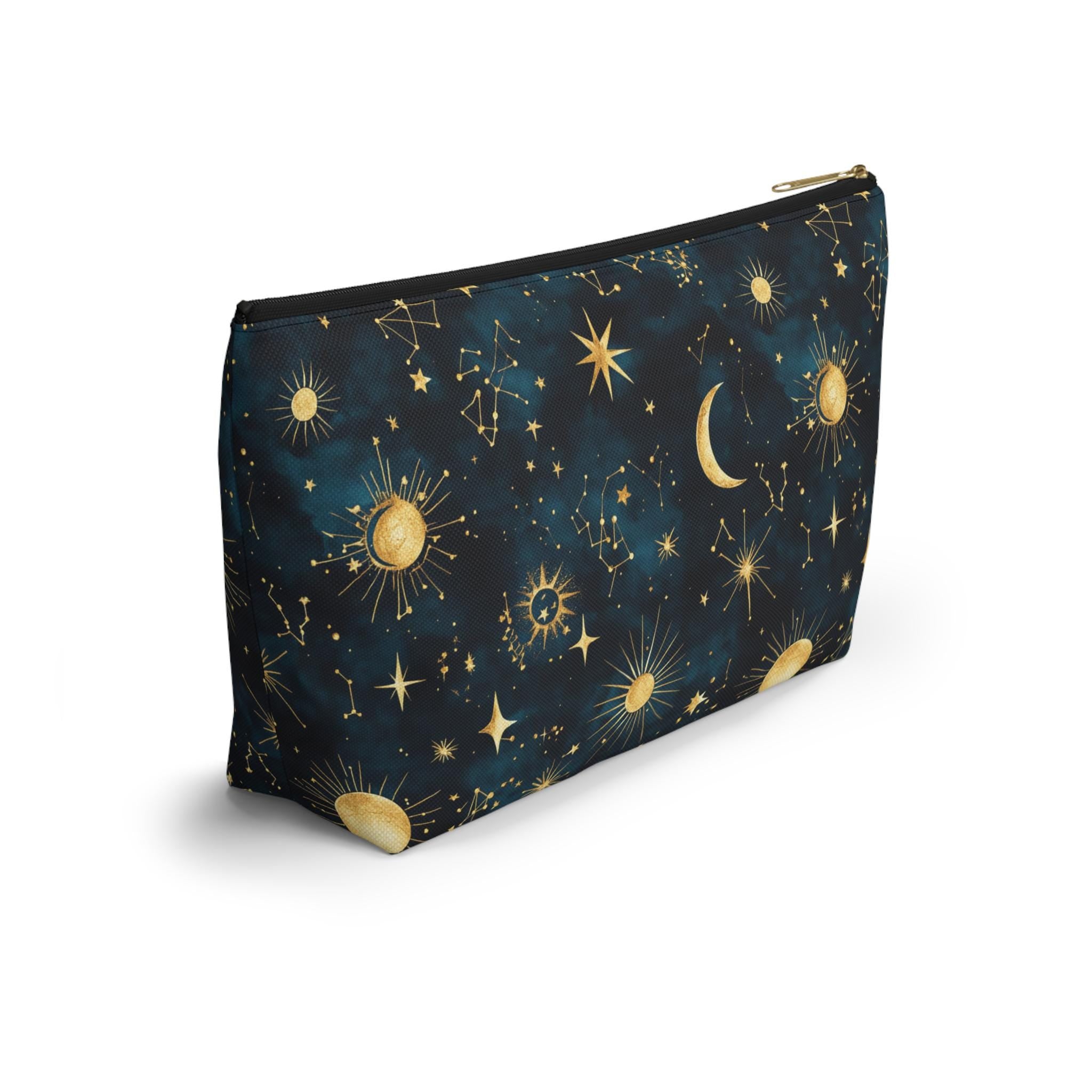 Constellation Star Map Accessory Pouch | Celestial Cosmetic Pouch