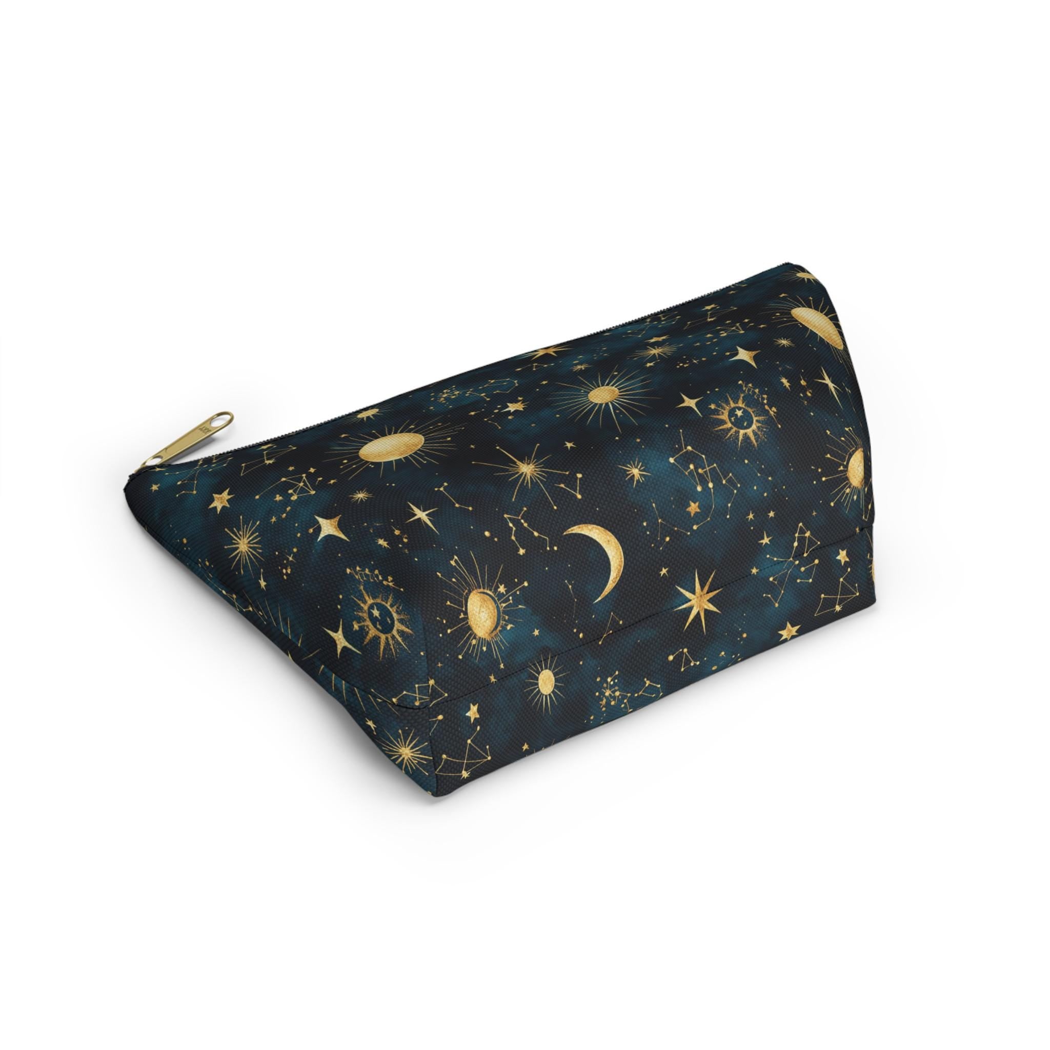 Constellation Star Map Accessory Pouch | Celestial Cosmetic Pouch