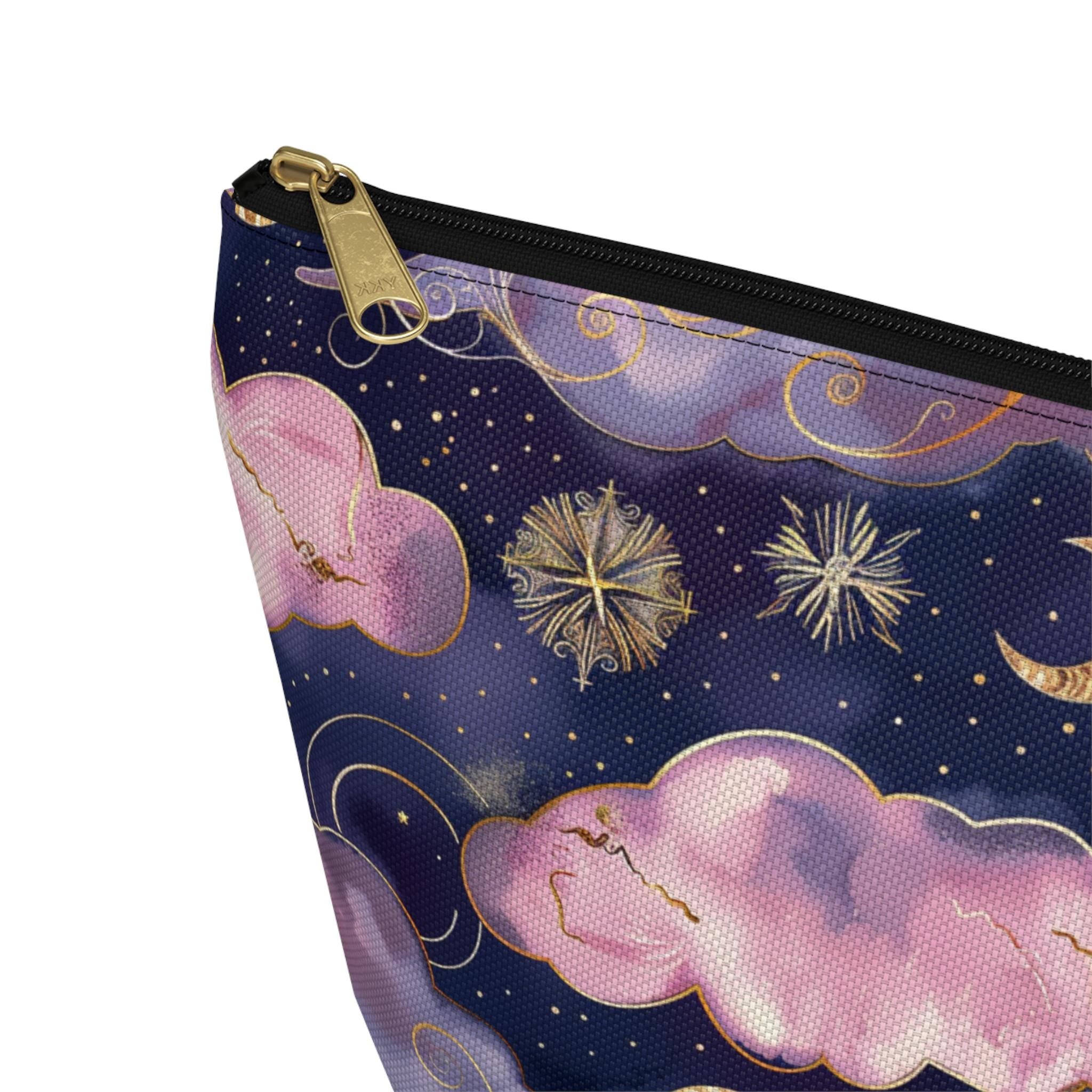 Celestial Pink Clouds Accessory Pouch