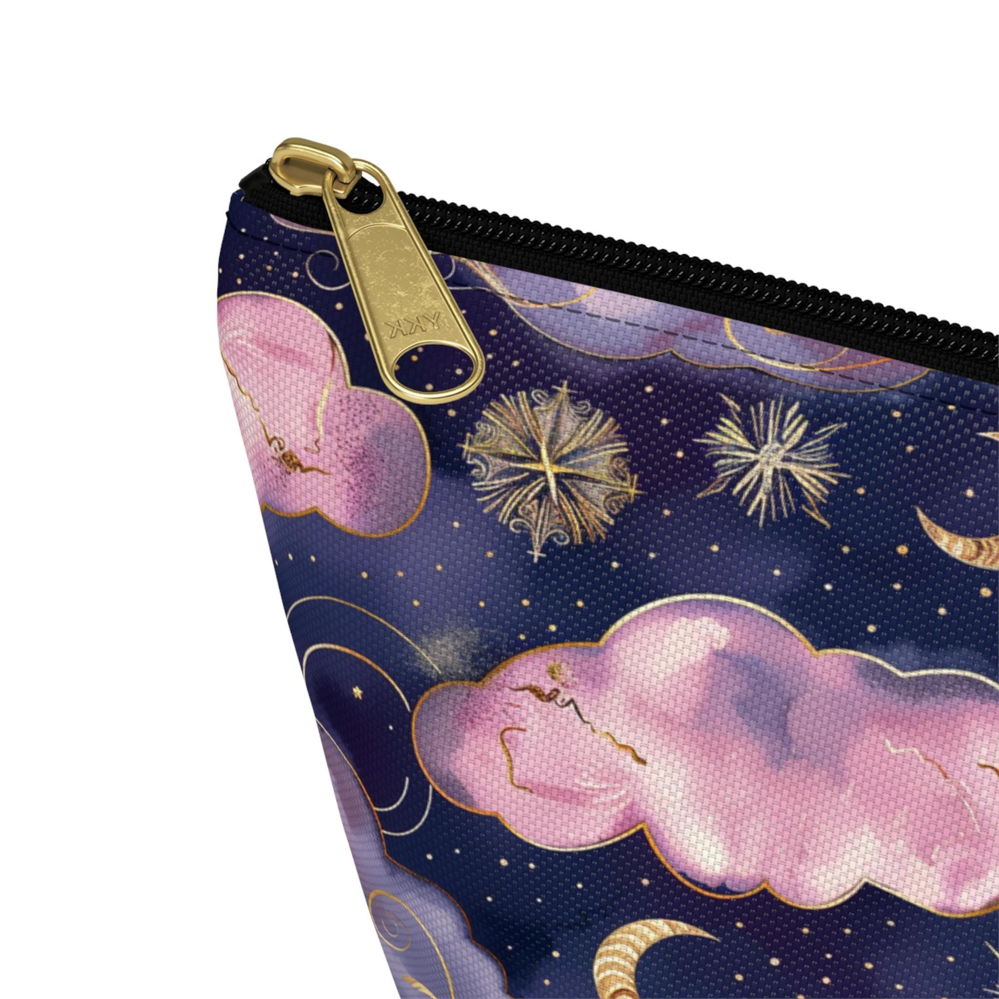 Celestial Pink Clouds Accessory Pouch