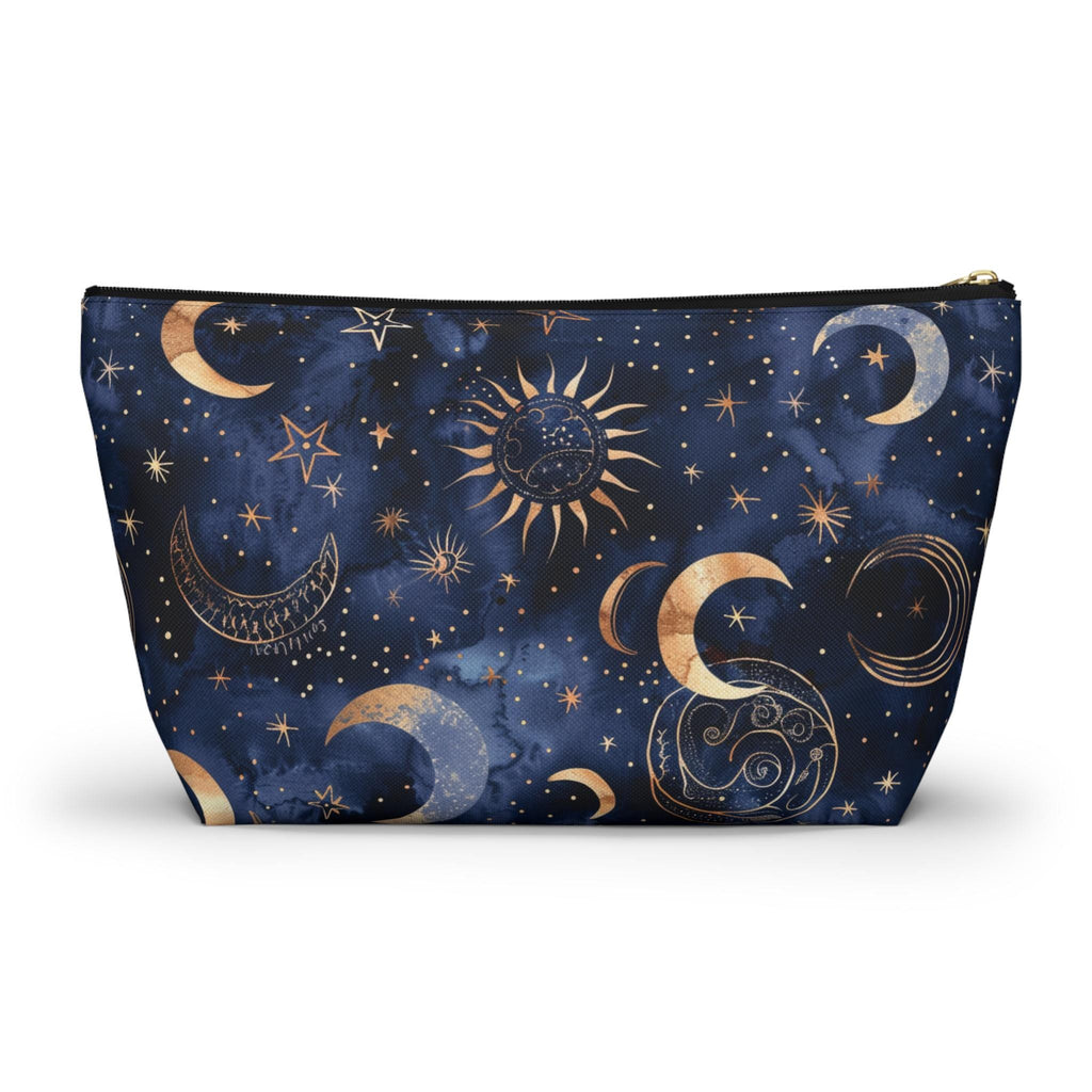 Celestial Moon and Stars Accessory Pouch