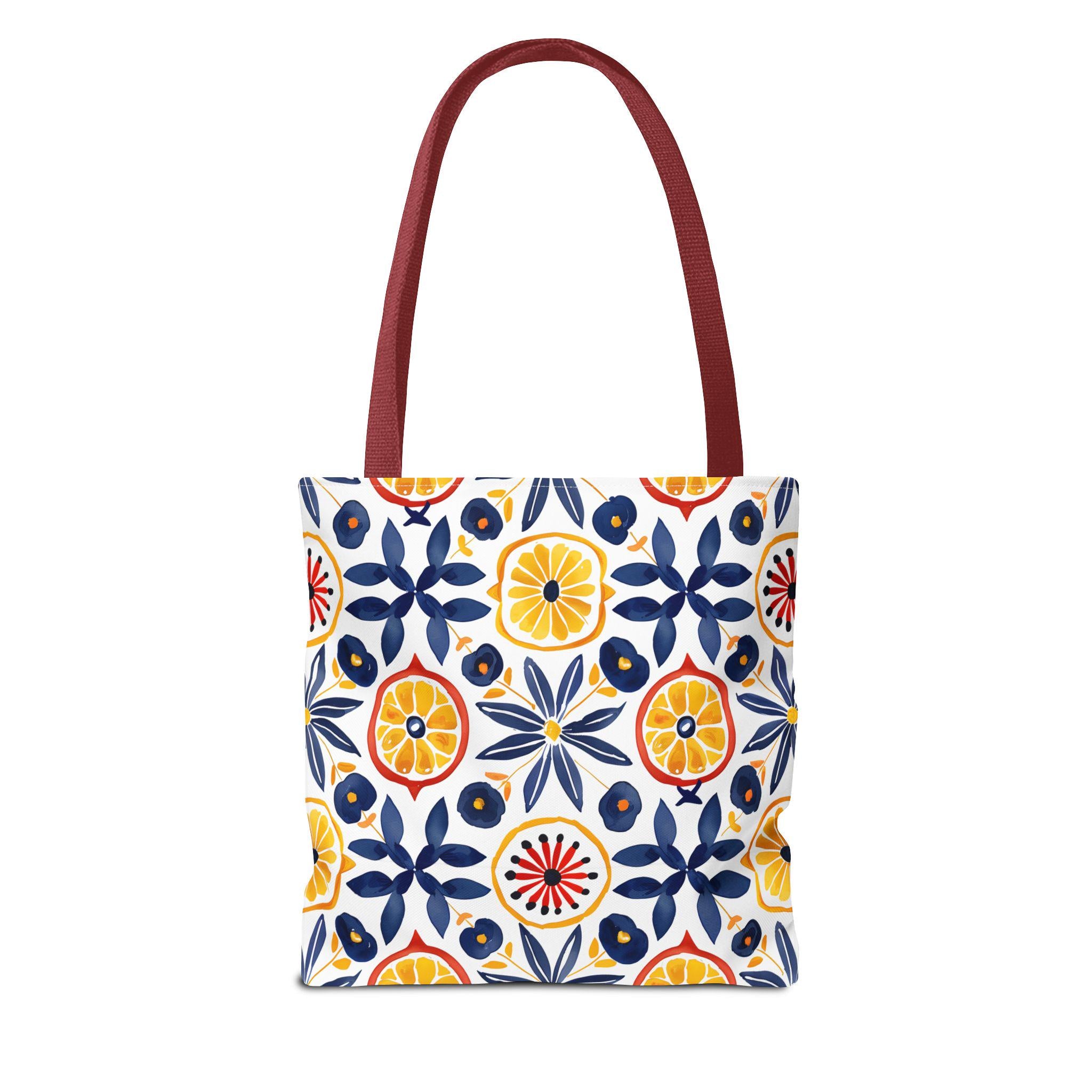 Nona Holiday Tote Bag | All Over Print Festive Nona Design
