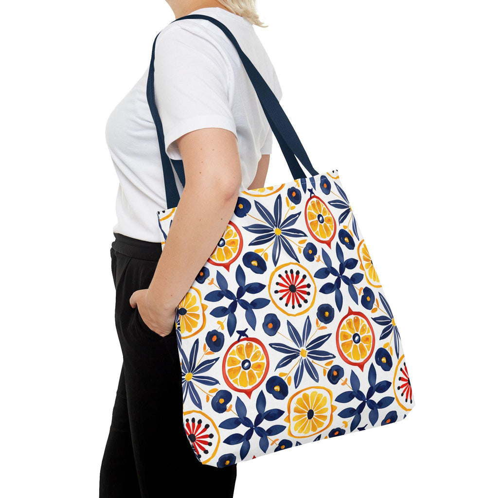 Nona Holiday Tote Bag | All Over Print Festive Nona Design
