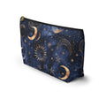 Celestial Moon and Stars Accessory Pouch
