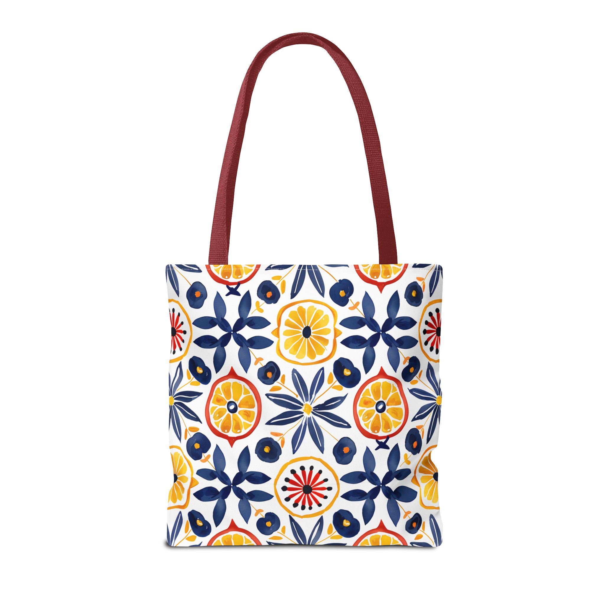 Nona Holiday Tote Bag | All Over Print Festive Nona Design
