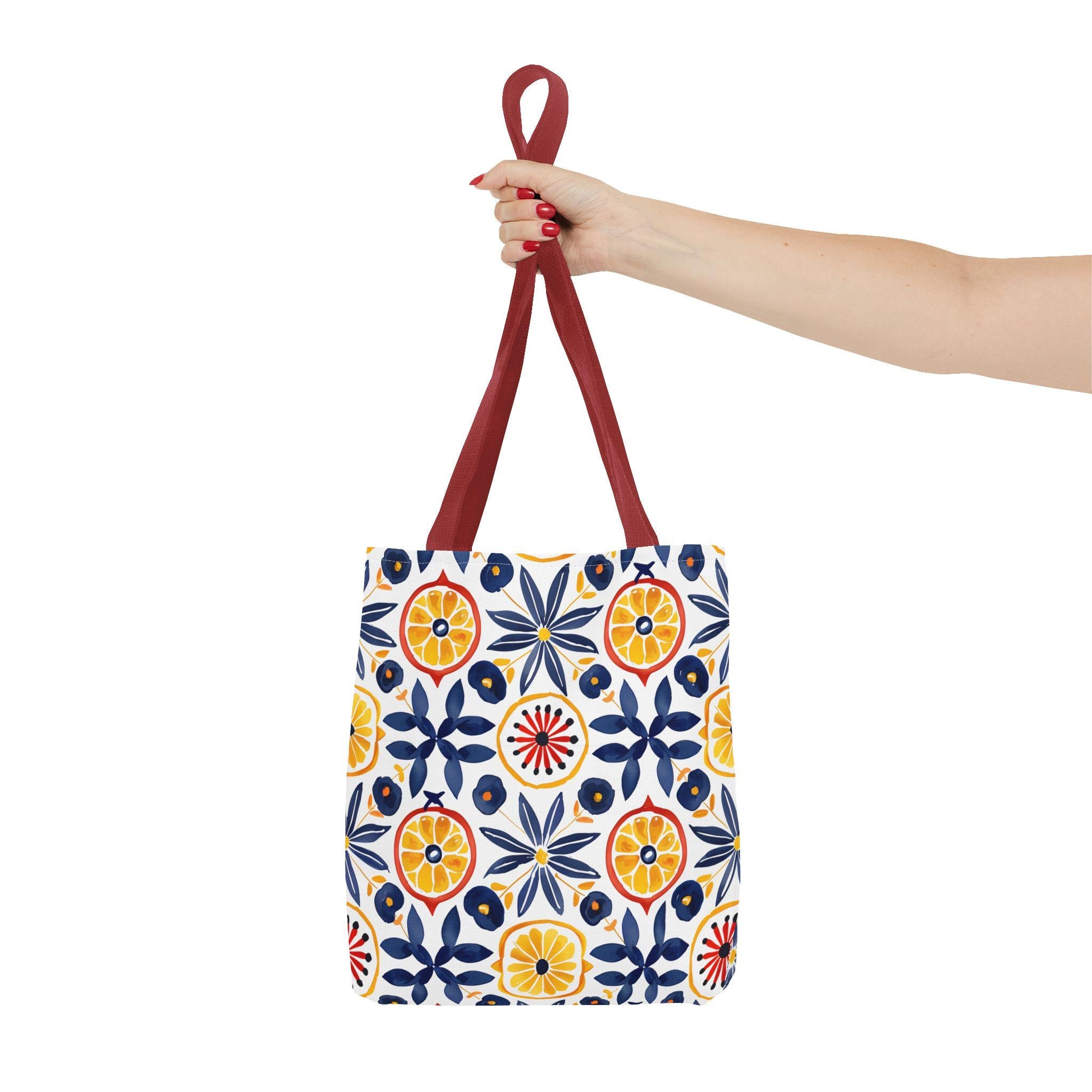 Nona Holiday Tote Bag | All Over Print Festive Nona Design